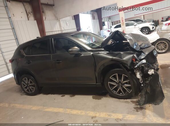 JM3KFBCM3J0394538 2018 MAZDA CX-5 Gray Widok wnętrza z tyłu