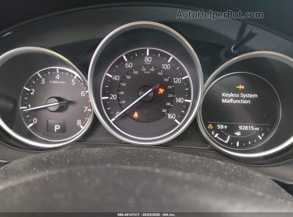 JM3KFBCM3J0452082 2018 MAZDA CX-5 Blue Widok tylnych siedzeń