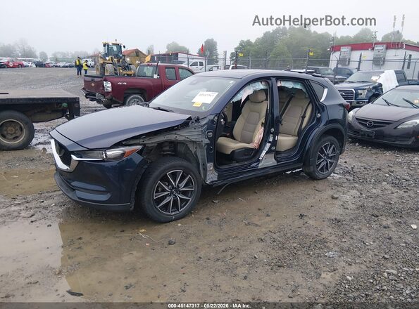 JM3KFBCM3J0452082 2018 MAZDA CX-5 Blue Przód lewy