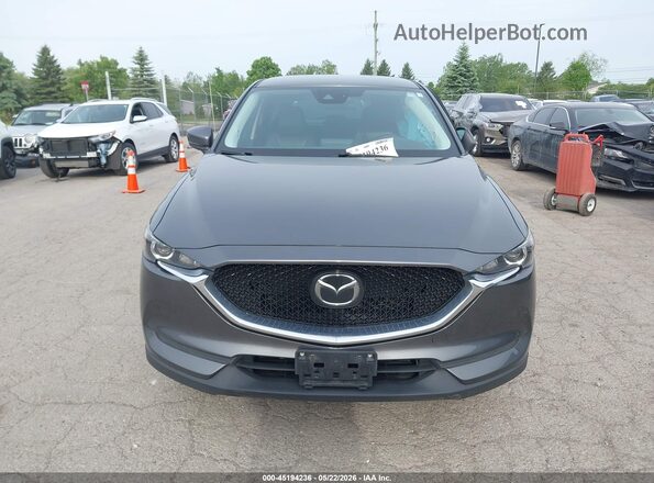 JM3KFBCM3L0760338 2020 MAZDA CX-5 Gray ხელსაწყოთა პანელის ხედი