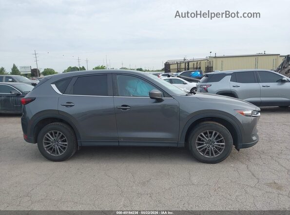 JM3KFBCM3L0760338 2020 MAZDA CX-5 Gray უკანა სალონის ხედი