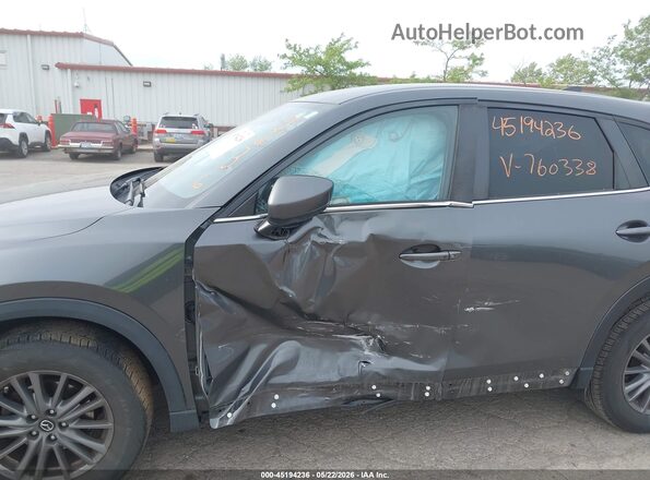 JM3KFBCM3L0760338 2020 MAZDA CX-5 Gray წინა ხედი