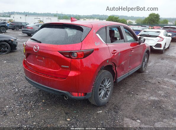 JM3KFBCM3L0868281 2020 MAZDA CX-5 Red Trasero derecho