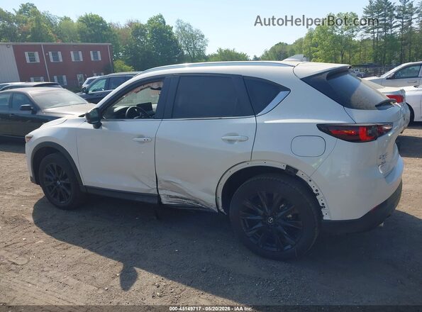 JM3KFBCM3S0717973 2025 MAZDA CX-5 White Սալոնի 360 աստիճան տեսք