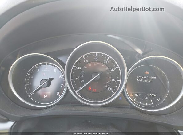 JM3KFBCM4K0590862 2019 MAZDA CX-5 White Vista de los asientos traseros