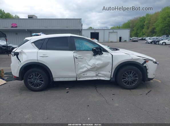 JM3KFBCM4L1835199 2020 MAZDA CX-5 White Vista interior trasera