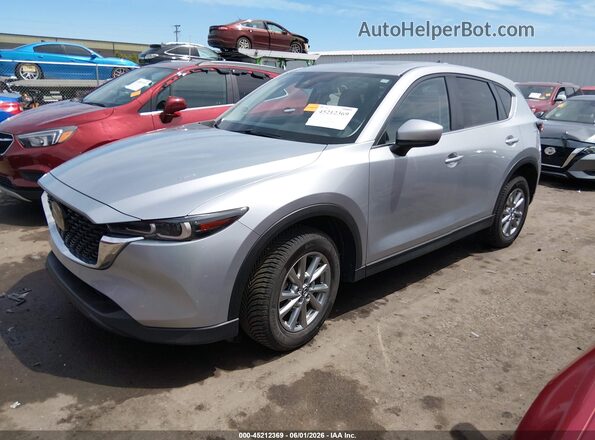 JM3KFBCM4N1586471 2022 MAZDA CX-5 Серебряный Передняя левая четверть