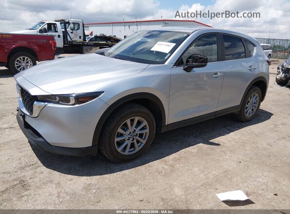 JM3KFBCM4P0144556 2023 MAZDA CX-5 Silver Առջևի ձախ երեք քառորդ տեսարան