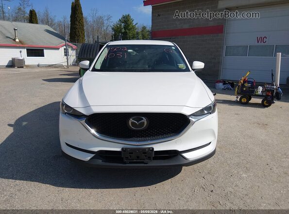 JM3KFBCM5L0850476 2020 MAZDA CX-5 White Вид щитка приладів