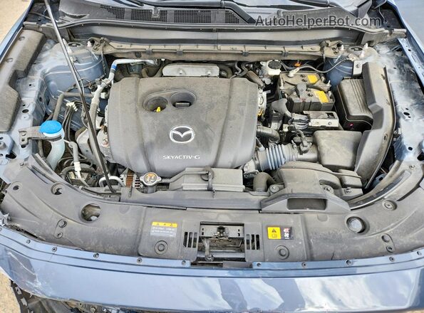 JM3KFBCM5N0576215 2022 MAZDA CX-5 Gray ძრავის განყოფილების ხედი