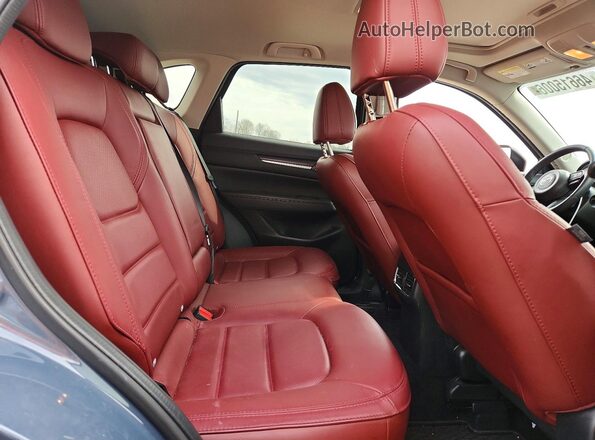 JM3KFBCM5N0576215 2022 MAZDA CX-5 Gray უკანა სალონის ხედი
