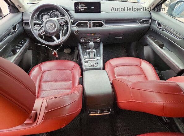 JM3KFBCM5N0576215 2022 MAZDA CX-5 Gray წინა პანელის ხედი