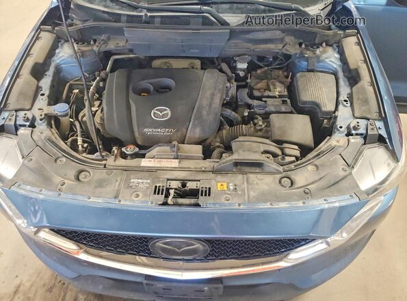 JM3KFBCM6J0319137 2018 MAZDA CX-5 Blue Вид підкапотного простору