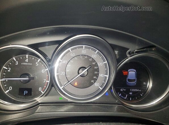 JM3KFBCM6J0319137 2018 MAZDA CX-5 Blue Вид щитка приладів