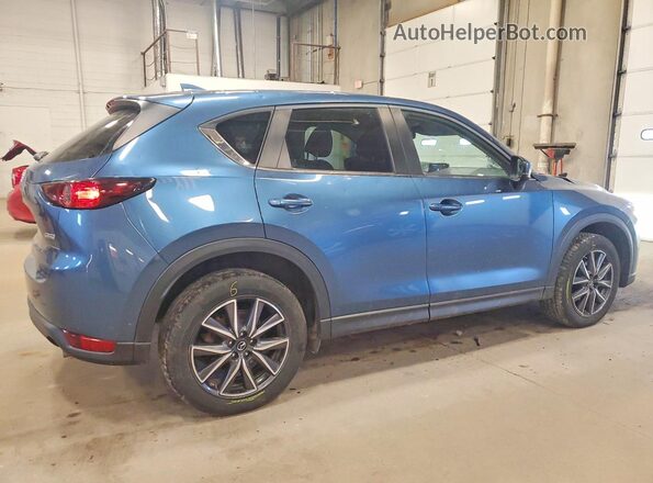 JM3KFBCM6J0319137 2018 MAZDA CX-5 Blue Задня права чверть