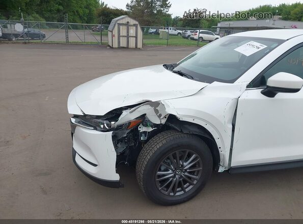 JM3KFBCM6M0366477 2021 MAZDA CX-5 White Դիմացի տեսք