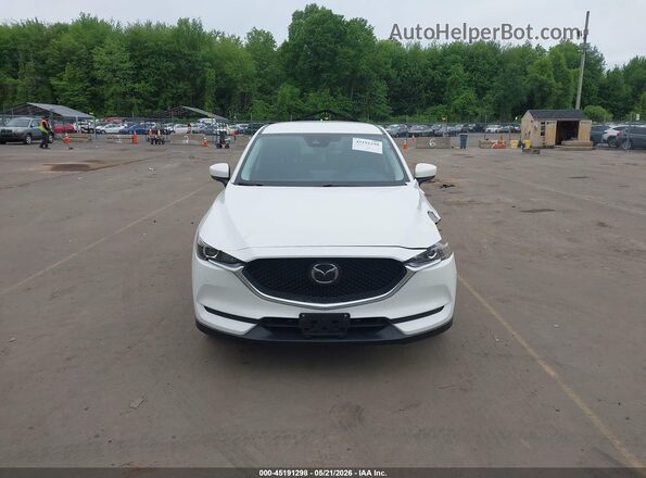JM3KFBCM6M0366477 2021 MAZDA CX-5 White Սալոնի հետևի տեսք