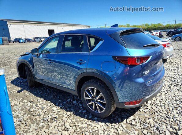 JM3KFBCM7J0409588 2018 MAZDA CX-5 Синий Задняя левая четверть
