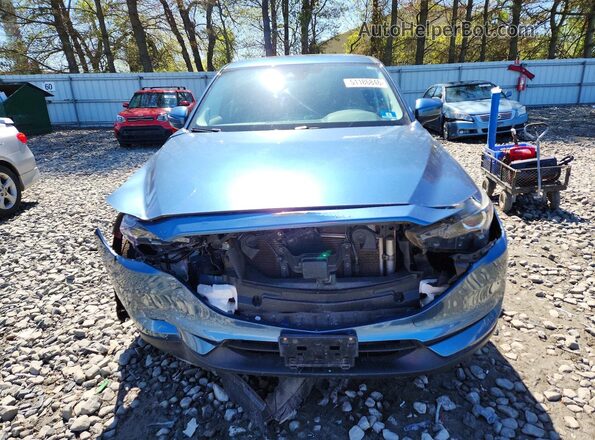 JM3KFBCM7J0409588 2018 MAZDA CX-5 Синий Вид спереди
