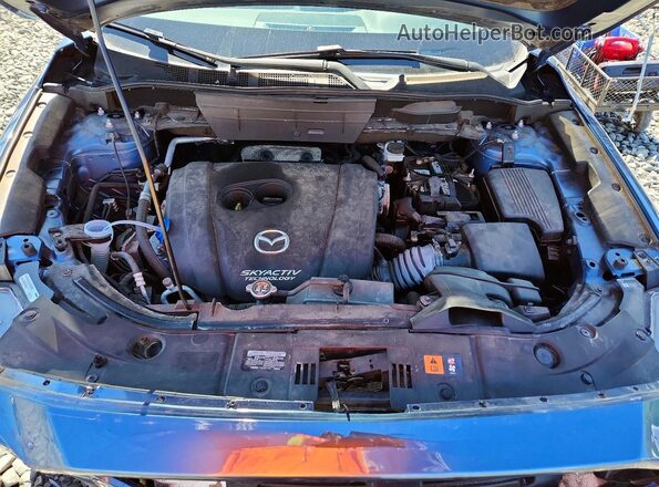 JM3KFBCM7J0409588 2018 MAZDA CX-5 Синий Вид подкапотного пространства