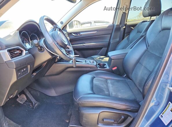 JM3KFBCM7J0409588 2018 MAZDA CX-5 Синий Вид салона спереди