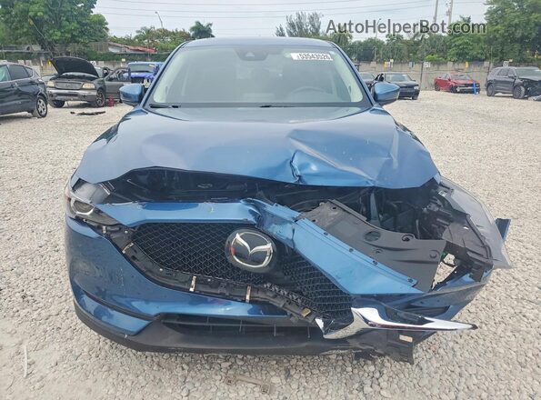 JM3KFBCM7K1682591 2019 MAZDA CX-5 Blue Widok z przodu