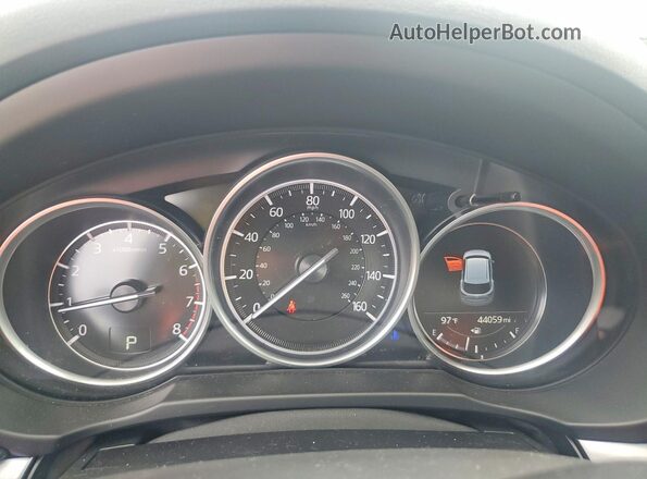 JM3KFBCM7K1682591 2019 MAZDA CX-5 Blue Widok zestawu wskaźników