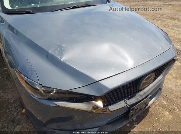 JM3KFBCM7M0430655 2021 MAZDA CX-5 Blue Դիմացի տեսք