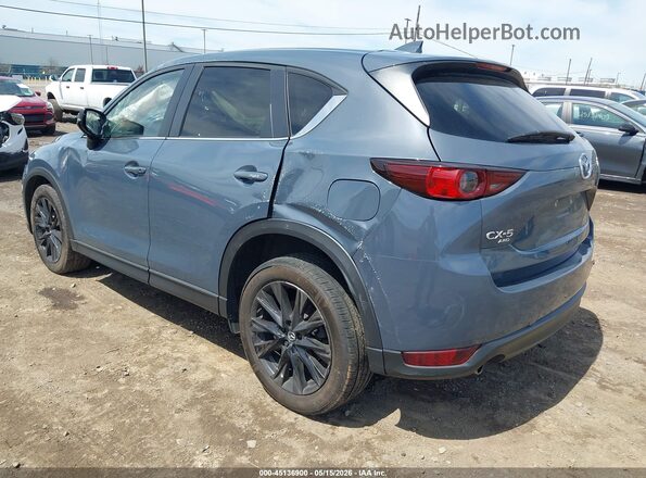 JM3KFBCM7M0430655 2021 MAZDA CX-5 Blue Հետևի ձախ