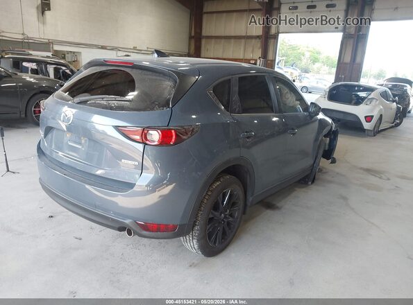 JM3KFBCM7M0493884 2021 MAZDA CX-5 Gray Trasero derecho