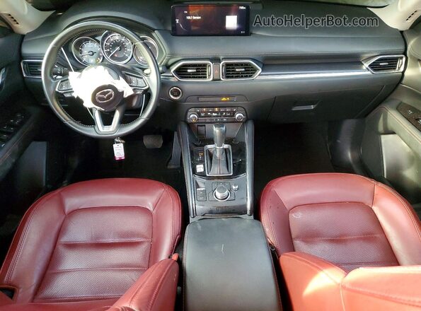 JM3KFBCM7N0545936 2022 MAZDA CX-5 Gray Dashboard view