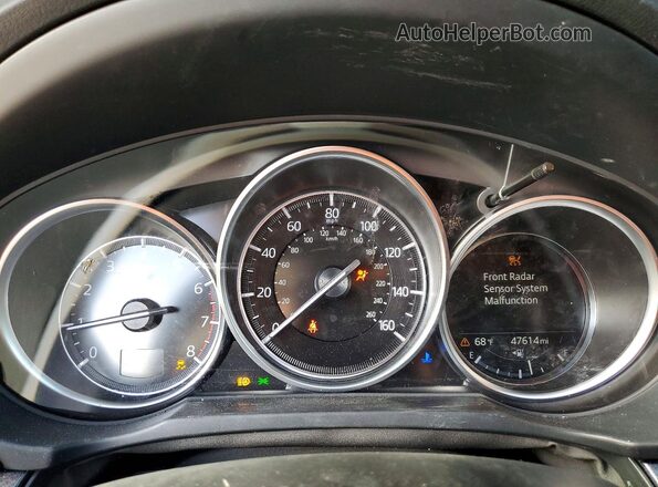JM3KFBCM7N0545936 2022 MAZDA CX-5 Gray Instrument cluster view