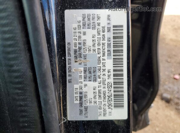 JM3KFBCM9J1416231 2018 MAZDA CX-5 Black Вид підкапотного простору