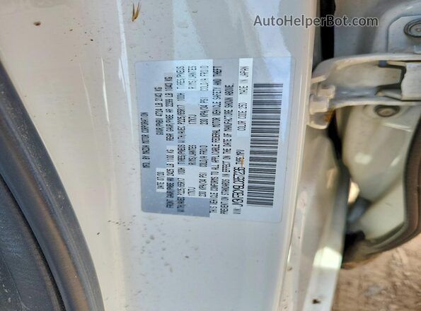 JM3KFBCM9L0857236 2020 MAZDA CX-5 White Widok naklejki z numerem VIN