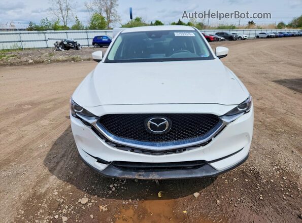JM3KFBCM9L0857236 2020 MAZDA CX-5 White Widok z przodu