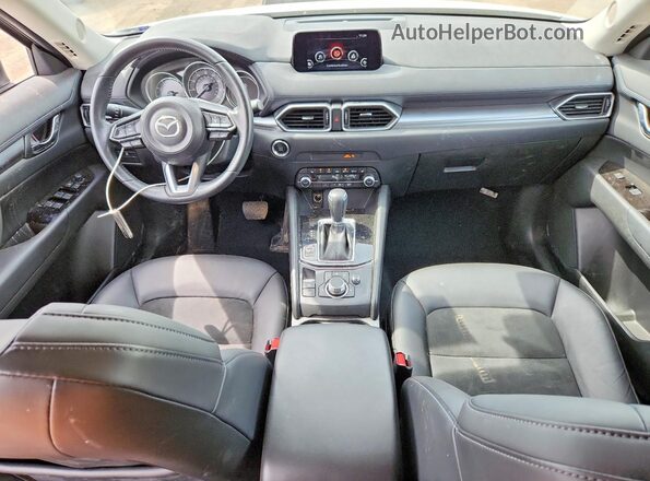 JM3KFBCM9L0857236 2020 MAZDA CX-5 White Widok deski rozdzielczej