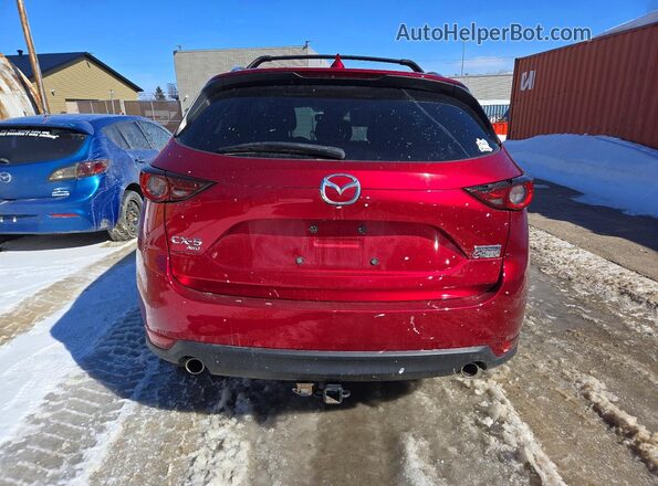 JM3KFBCM9M0101035 2021 MAZDA CX-5 Red Հետևի տեսք