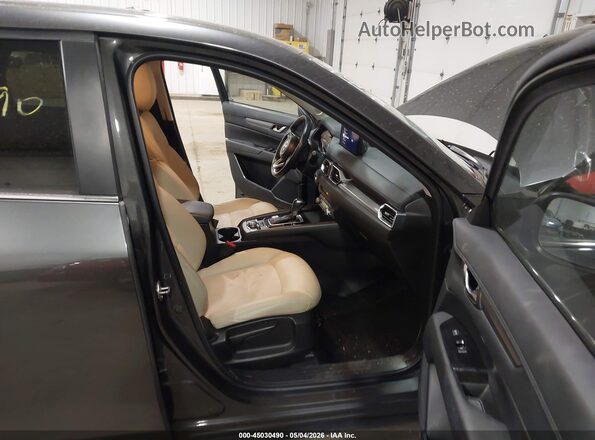 JM3KFBCM9M0495913 2021 MAZDA CX-5 Gray Widok wnętrza z przodu