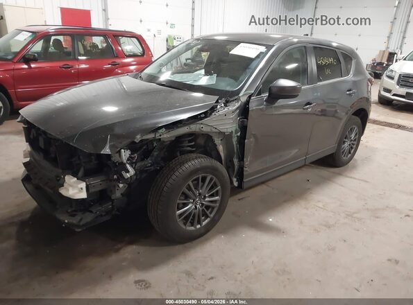 JM3KFBCM9M0495913 2021 MAZDA CX-5 Gray Przód lewy