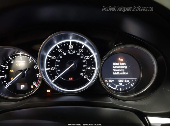 JM3KFBCM9M0495913 2021 MAZDA CX-5 Gray Widok tylnych siedzeń