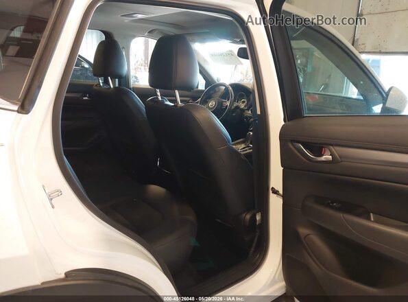 JM3KFBCMXK0699343 2019 MAZDA CX-5 White Widok naklejki z numerem VIN