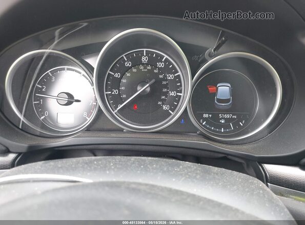 JM3KFBCY2M0438035 2021 MAZDA CX-5 Gray უკანა სავარძლების ხედი