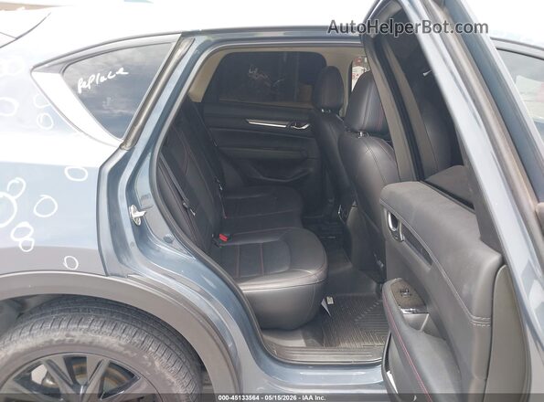 JM3KFBCY2M0438035 2021 MAZDA CX-5 Gray VIN კოდის სტიკერის ხედი