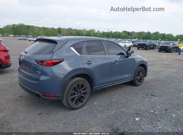 JM3KFBCY4M0478360 2021 MAZDA CX-5 Blue Հետևի աջ