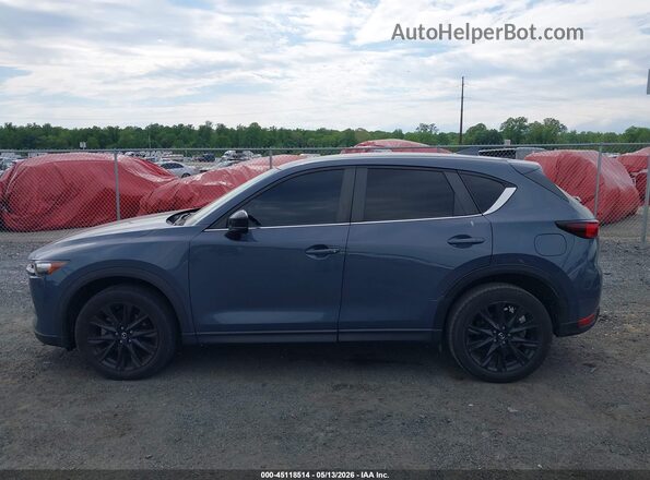 JM3KFBCY4M0478360 2021 MAZDA CX-5 Blue Սալոնի 360 աստիճան տեսք