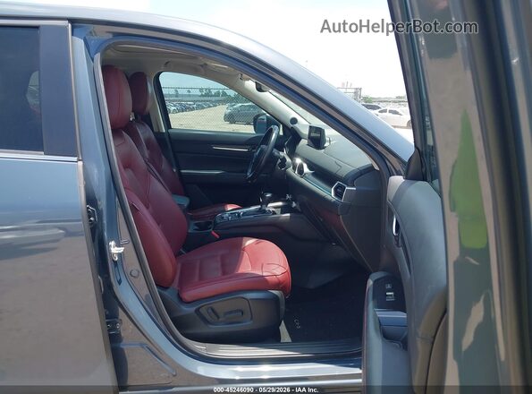 JM3KFBCY9M0380215 2021 MAZDA CX-5 Gray Вид салону спереду