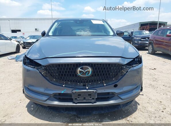 JM3KFBCY9M0380215 2021 MAZDA CX-5 Gray Вид задньої частини салону