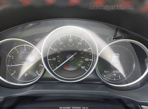 JM3KFBCY9M0380215 2021 MAZDA CX-5 Gray Вид задніх сидінь