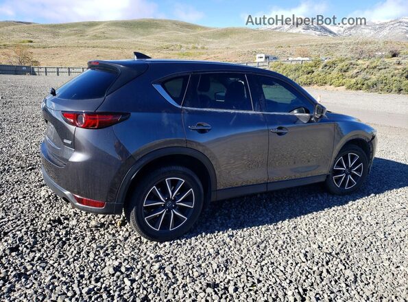 JM3KFBDL1H0193656 2017 MAZDA CX-5 Серый Задняя правая четверть