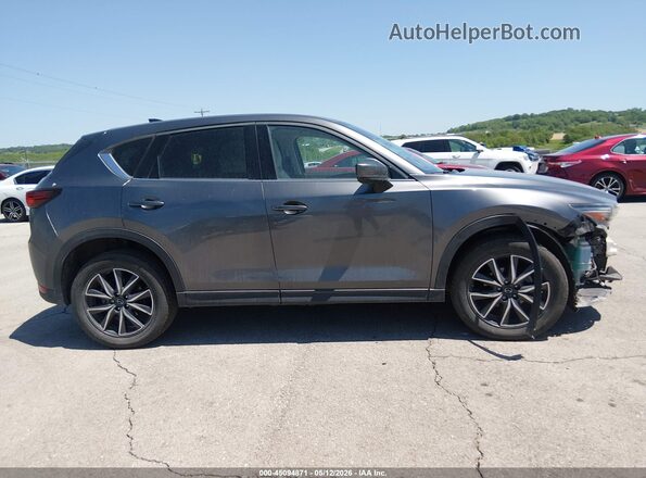 JM3KFBDL2H0162500 2017 MAZDA CX-5 Серый Вид задней части салона